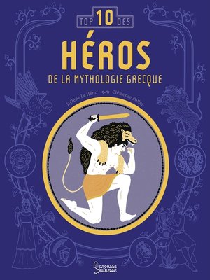 cover image of Les héros de la mythologie